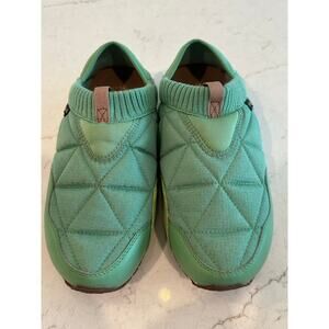 Teva ReEMBER Quilted Slip On Shoes Green Cozy Camp Mule Women’s 10 Outdoor